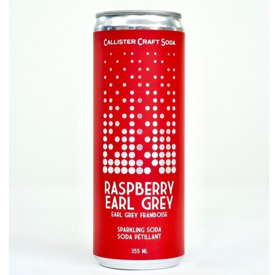 Raspberry Earl Grey Soda 355 ml (Non-alcoholic)